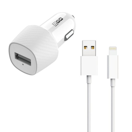 Set de carga para coche 2go 12v/24v negro 1x universidad usb incluido usb a luz