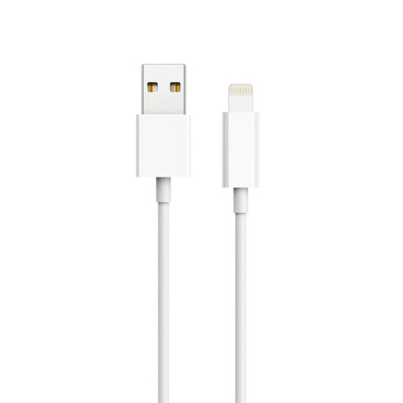 2go cargador + cable lightning blanco para apple
