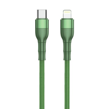 2go usb cable type c-lightning verde