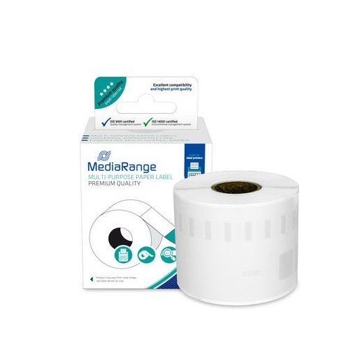 Mediarange mrdy99014 etiqueta de impresora blanco