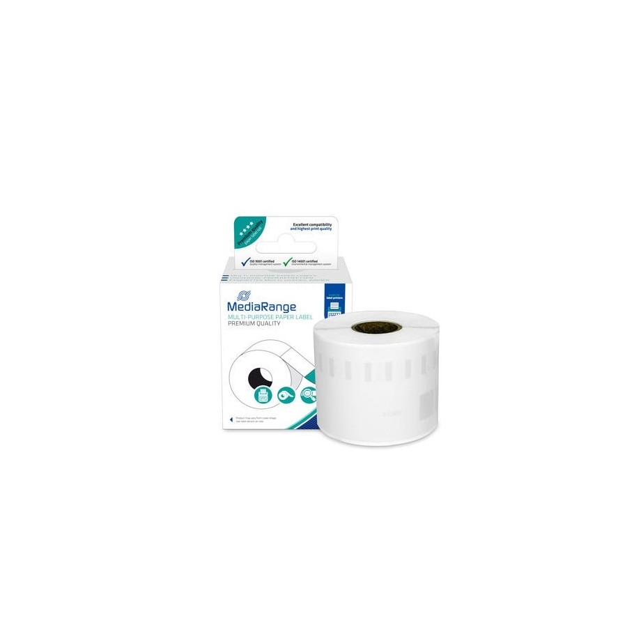 Mediarange mrdy99014 etiqueta de impresora blanco