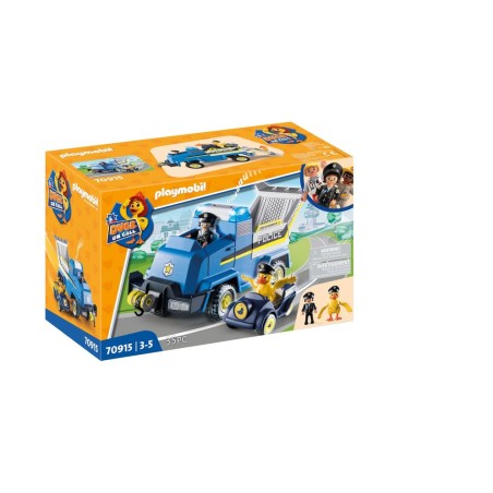 Playmobil 70915 duck on call vehiculo de emergencia de la policia