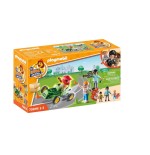Playmobil 70919 duck on call accion ambulancia ayuda al piloto de carreras