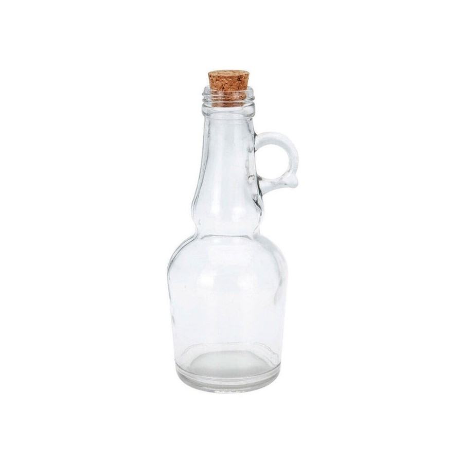 Set aceitera y vinagrera de cristal 250ml