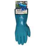 Guante riego jardín pvc longitud antebrazo talla 8 juba