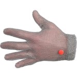 Guante de malla de acero inoxidable talla l juba