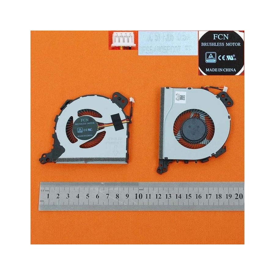Ventilador para portátil lenovo ideapad 320-15ast-80xv 320-15ikb dc28000dbf0 dfs541105fc0t