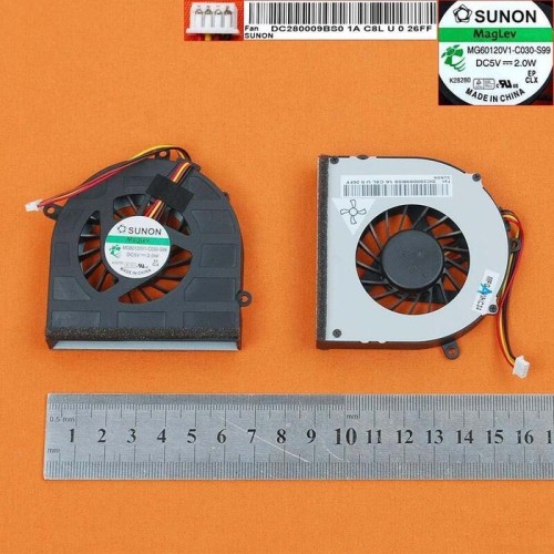 Ventilador para portátil lenovo g470 g470a g470ah g475 g570 g575 dc280009bs0 mg60120v1-c030-s99 ksb05105hc-ag53 dc280009bd0