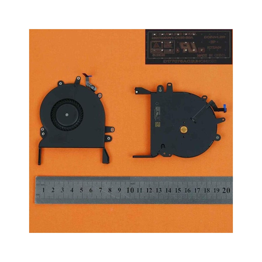 Ventilador izquierdo para portátil apple macbook pro a1707 15" 2016