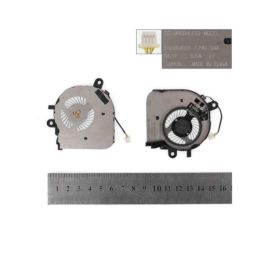 Ventilador cpu para portátil hp elitebook folio 1040 g1