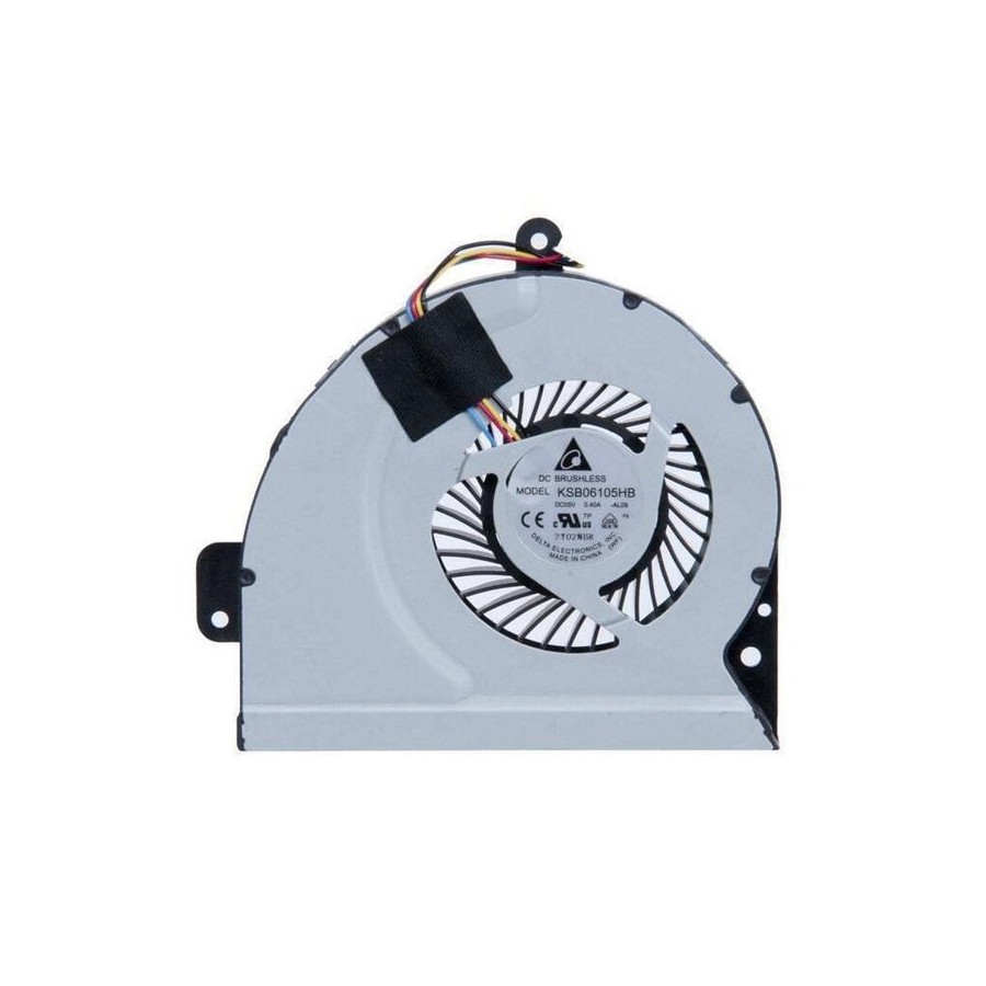 Ventilador cpu para portátil asus a43 a53s k43 ksb06105hb al09 13gn3e1am010-1 intel