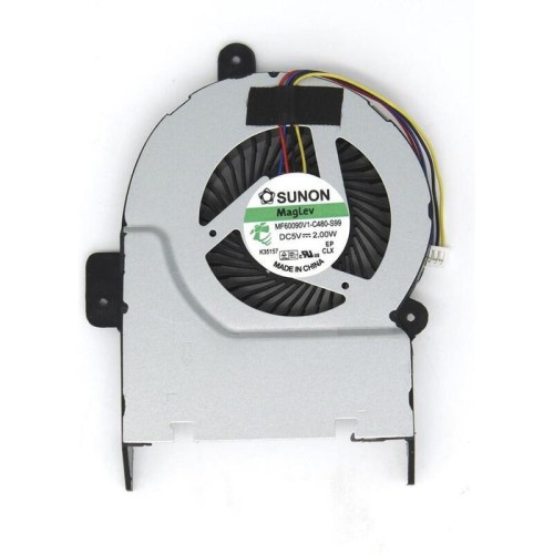 Ventilador cpu para portátil asus x55v x55vd k55 x45c x45vd r500v k55vm