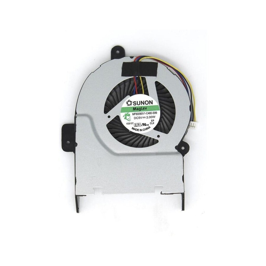 Ventilador cpu para portátil asus x55v x55vd k55 x45c x45vd r500v k55vm