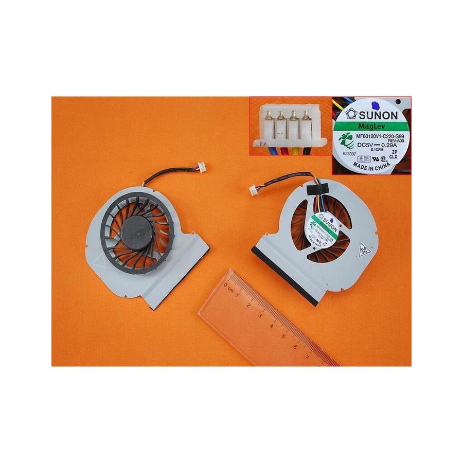 Ventilador cpu para portátil dell e6420