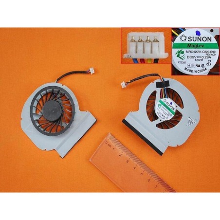 Ventilador cpu para portátil dell e6420