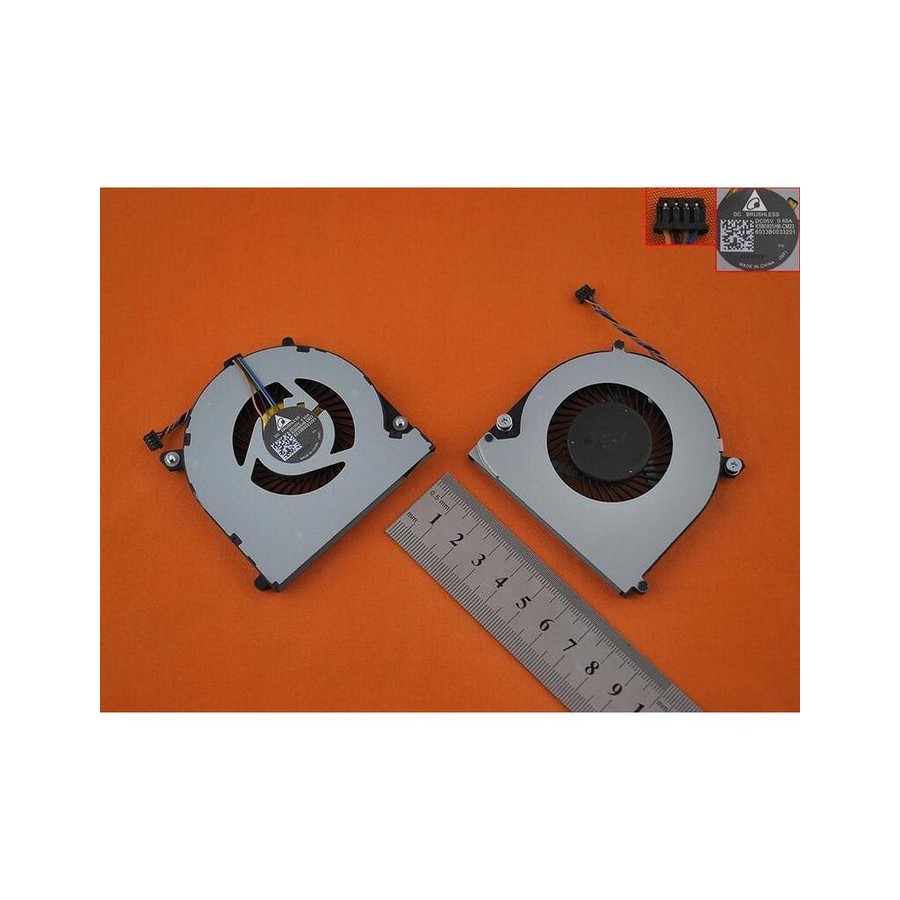 Ventilador cpu para portátil hp elitebook 840 850 zenbook 14 series