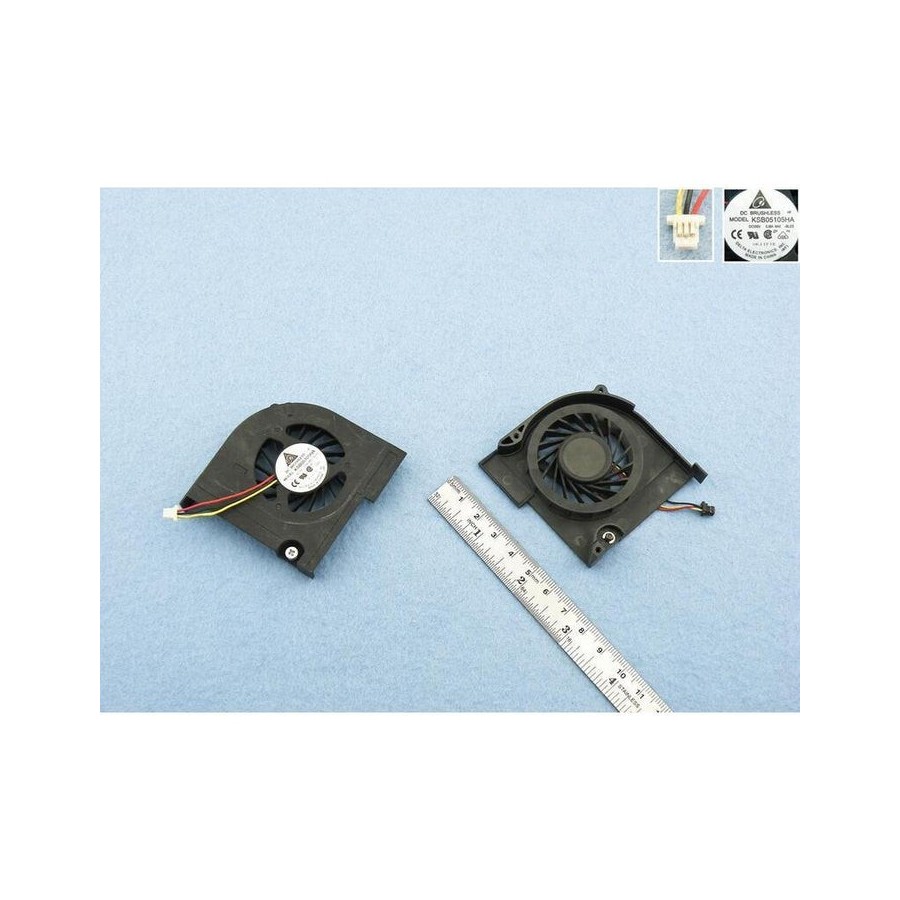Ventilador cpu para portátil hp dv3-4100 cq32 g32