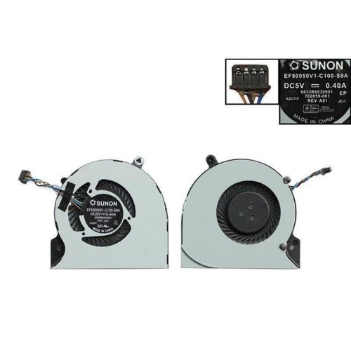 Ventilador cpu para portátil hp elitebook folio 9470m