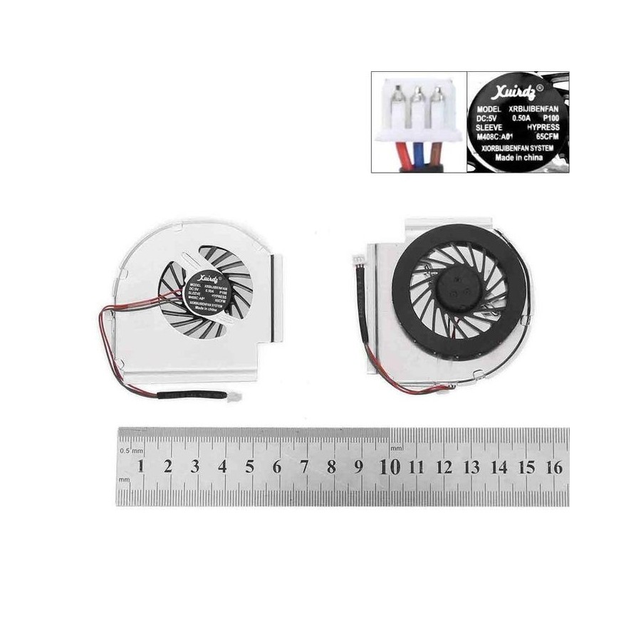Ventilador para portátil lenovo thinkpad t61 t61p 14.1" t500 w500