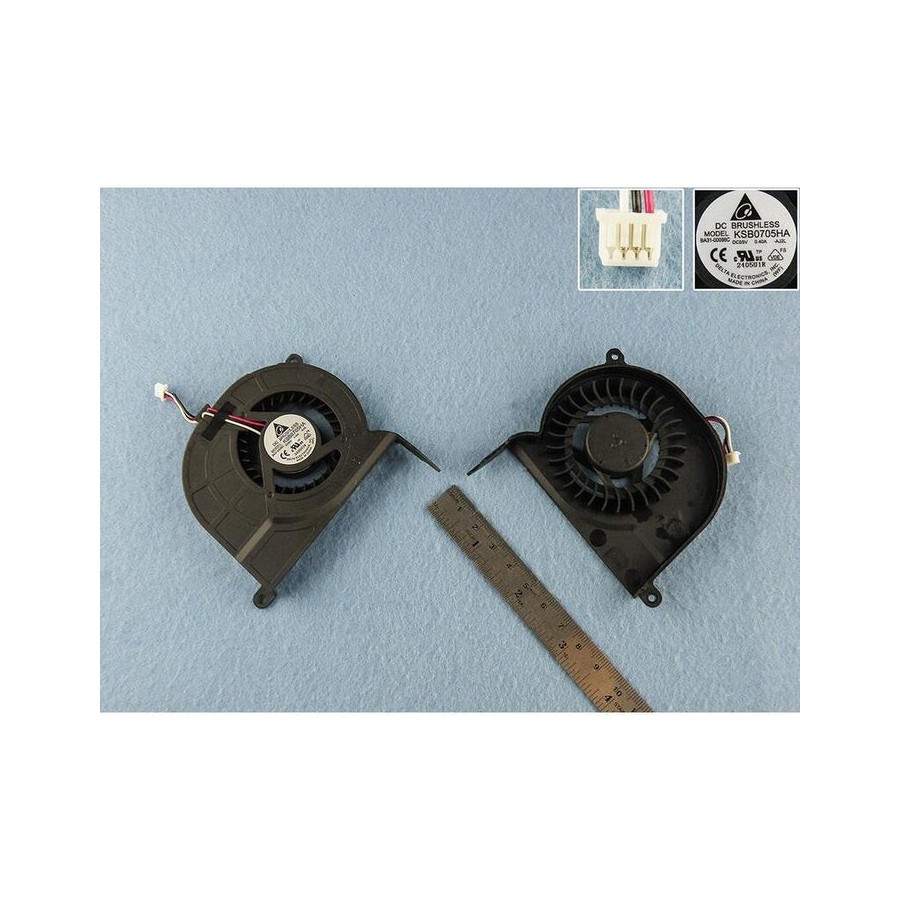 Ventilador cpu para portátil samsung rv411 rv415 rv420 rv511