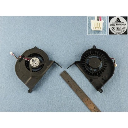 Ventilador cpu para portátil samsung rv411 rv415 rv420 rv511