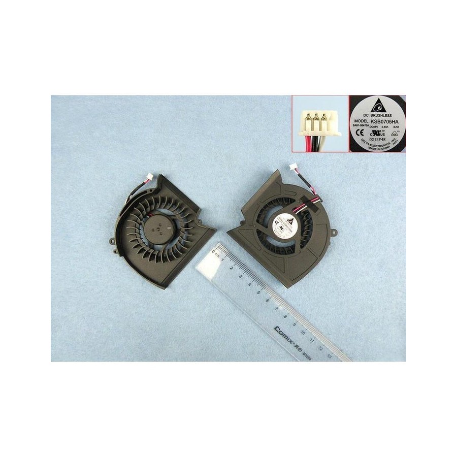 Ventilador cpu para portátil samsung r530 r580 r528 r540