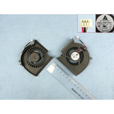 Ventilador cpu para portátil samsung r530 r580 r528 r540