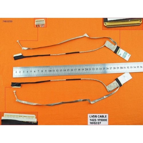 Cable flex toshiba c50 c55 c50-a pt10 pt10f lcd led 1422-01f5000 1422-01f7000
