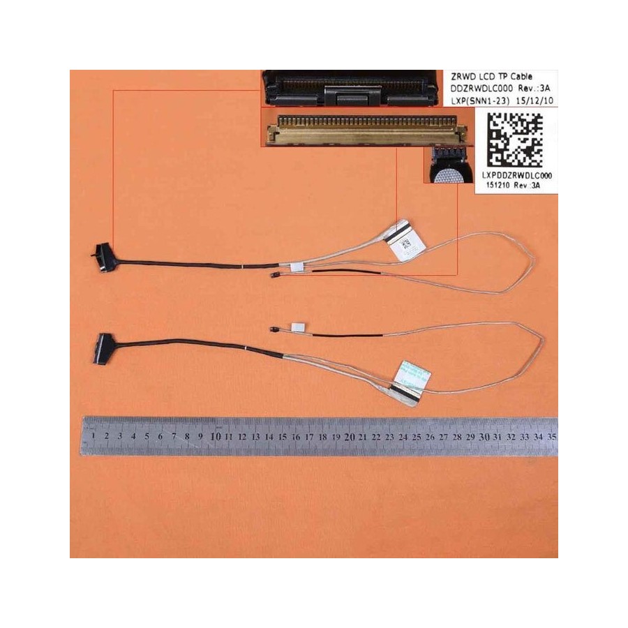 Cable flex para portátil acer aspire v3-575t v3-572tg v3-575g v3-575 40 pines