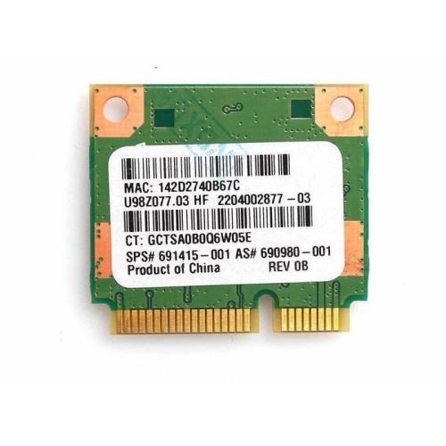 Tarjeta pci-e wifi + bluetooth 3.0 ralink rt5390bc8