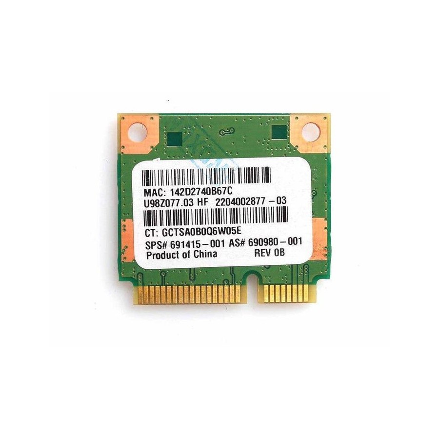 Tarjeta pci-e wifi + bluetooth 3.0 ralink rt5390bc8
