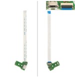 Placa conector de carga usb para ps4 12 pines jds-055