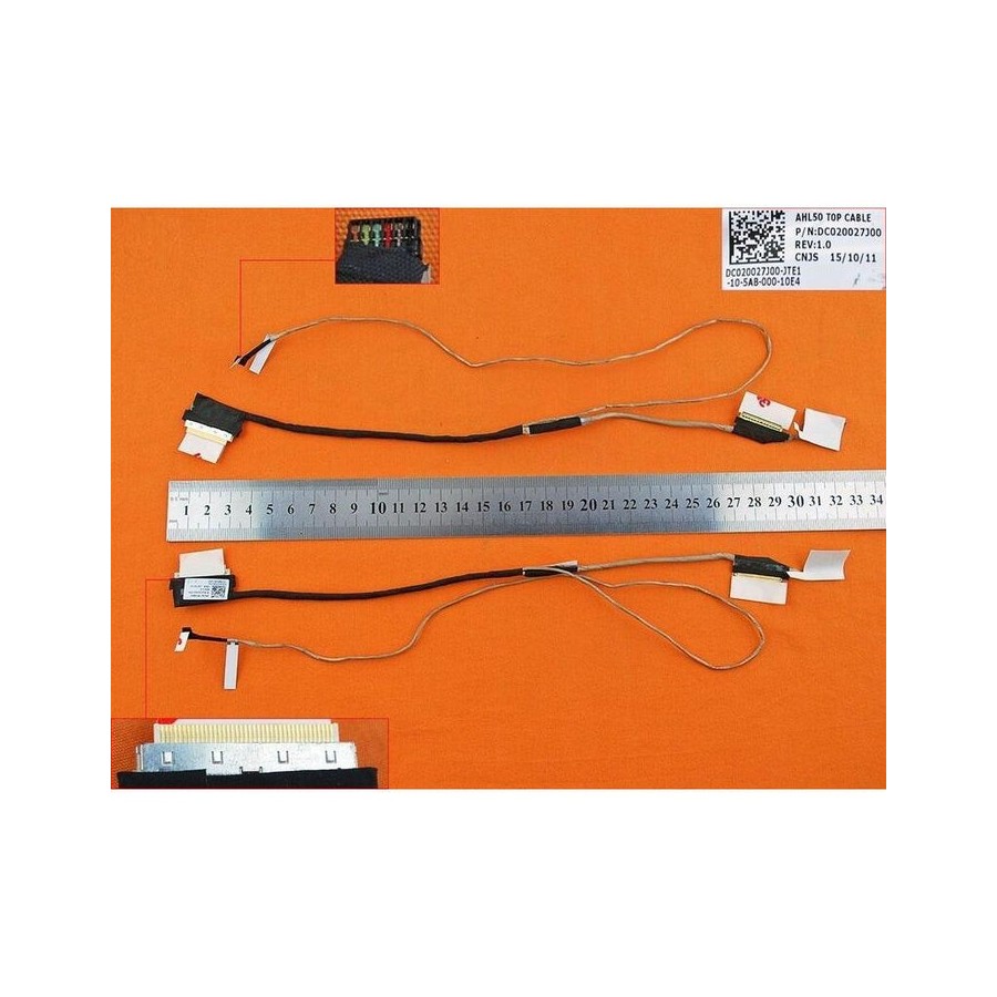 Cable flex para portátil hp 15-a 15-ac 15-af 15-ac121dx 250 g4 255 g4 40 pines
