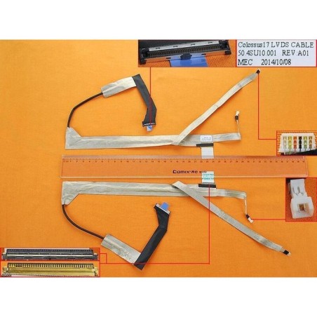 Video cable flex para hp pavilion dv7 m7 dv7-7000
