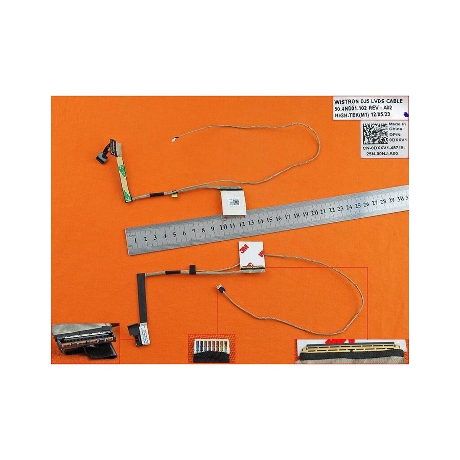 Cable flex para portátil dell vostro v13 v131 v131d 50.4nd01.102 0dxxv1