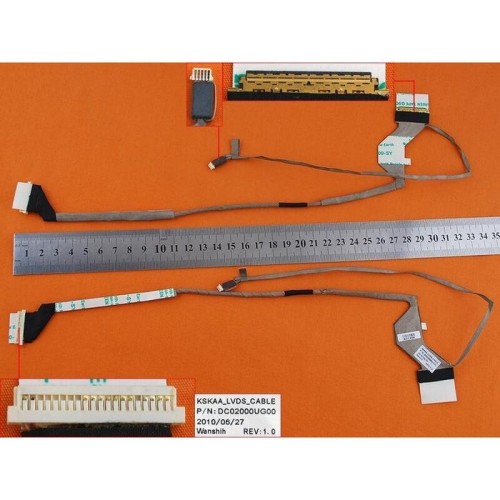 Cable flex para portátil toshiba satellite a500 a505 dc02000ug00