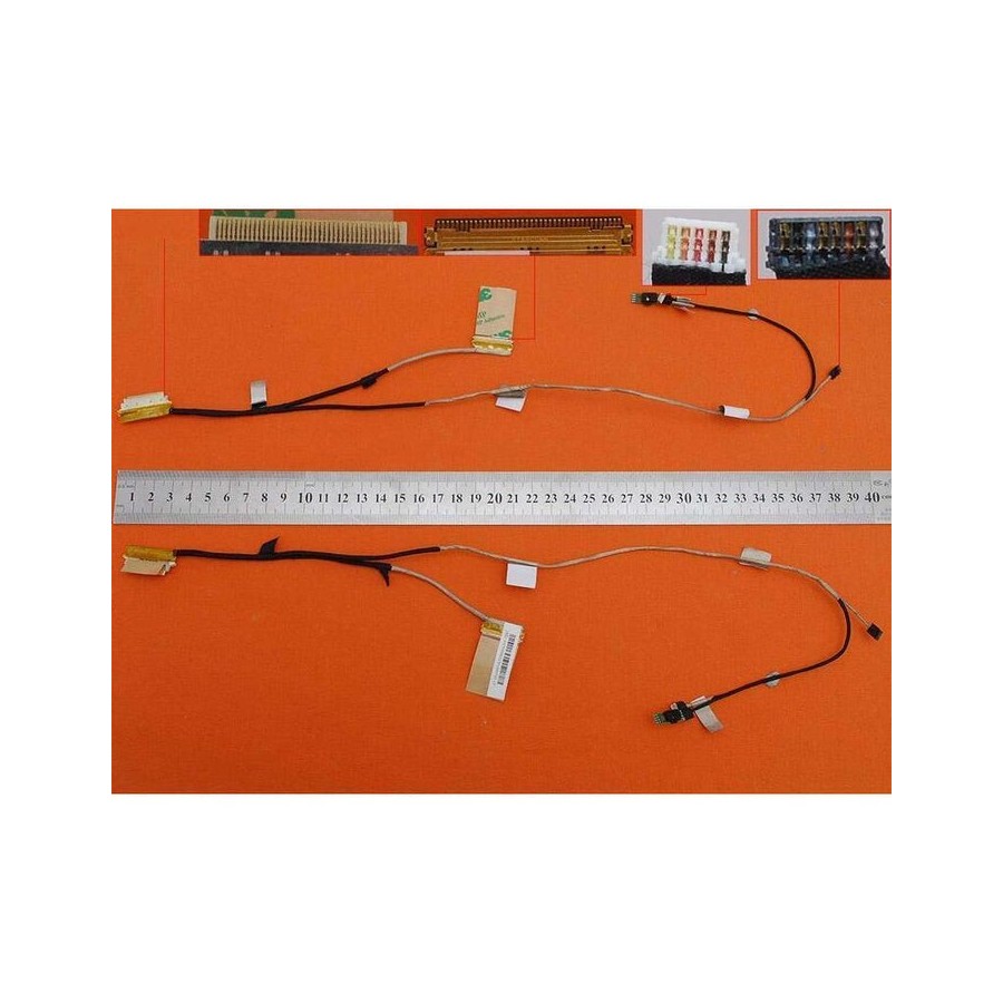 Cable flex para portátil asus vivobook s300 s300ca s300ki s300k 40pin 1422-01cy000 dd0xj7lc000