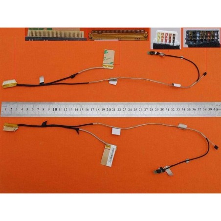 Cable flex para portátil asus vivobook s300 s300ca s300ki s300k 40pin 1422-01cy000 dd0xj7lc000