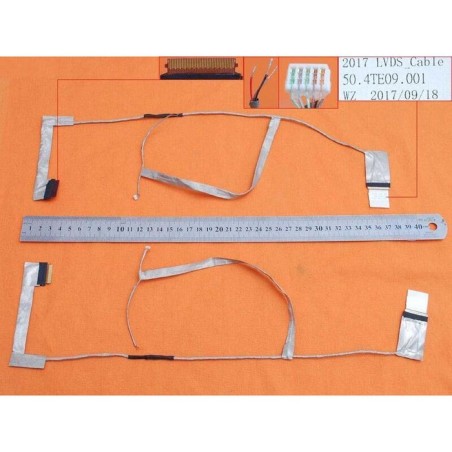 Cable flex para portátil lenovo b590 b580 v580 (sin placa) 50.4te09.001