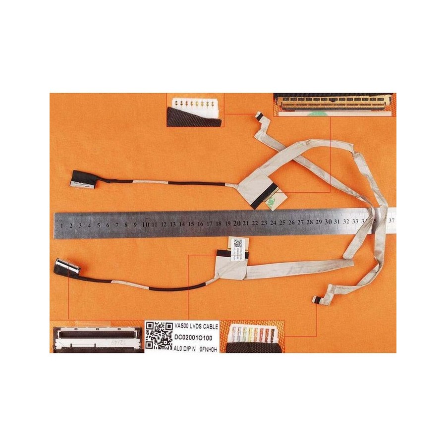 Cable flex para portátil dell alienware 17 r1 m17x r5 r6 p18e 17x dc02001o100