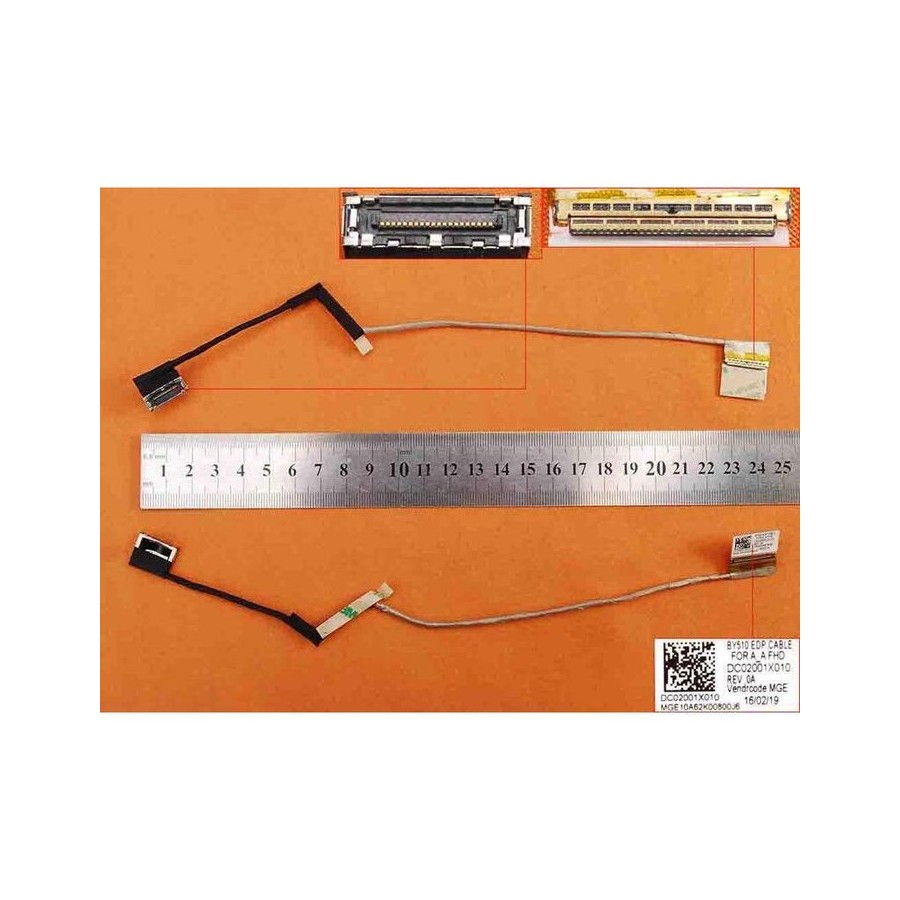 Cable flex para portátil lenovo ideapad y700 y700-15 y700-17 y700-15acz dc02001x010