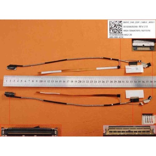Cable flex para portátil lenovo yoga 710 710-14 710-15 710-14ikb 710-14isk 30pin dc02002d200