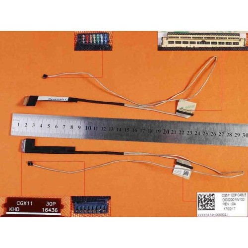 Cable flex para portátil lenovo ideapad 310-15ikb 310-15abr 510-15ikb 510-15isk 510-15abr cg511 dc02001w100