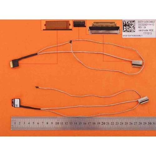 Cable flex para portátil lenovo 320-17ikb 320-17isk 320-15 dg721 dc02001yh10 dc02001yh00