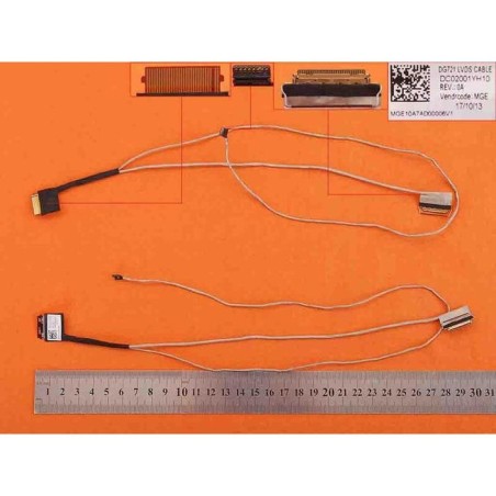 Cable flex para portátil lenovo 320-17ikb 320-17isk 320-15 dg721 dc02001yh10 dc02001yh00