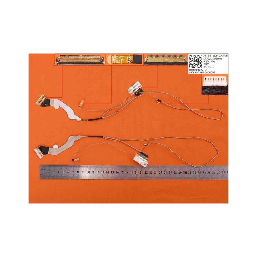 Cable flex para portátil lenovo thinkpad e550 e550c dc02c005010