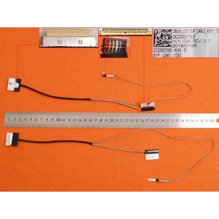 Cable flex para portátil hp 15-bs 15t-br 15z-bw cbl5 dc02002y000