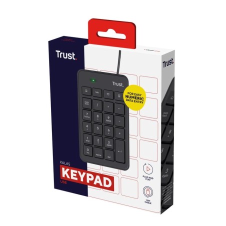 Teclado numérico trust xalas