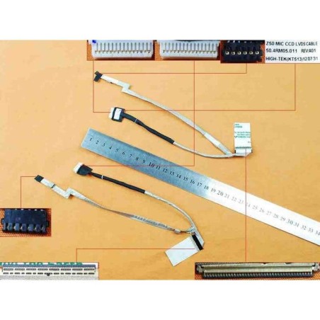 Cable flex para portátil sony vaio sve151a11w z50 50.4rm05.011