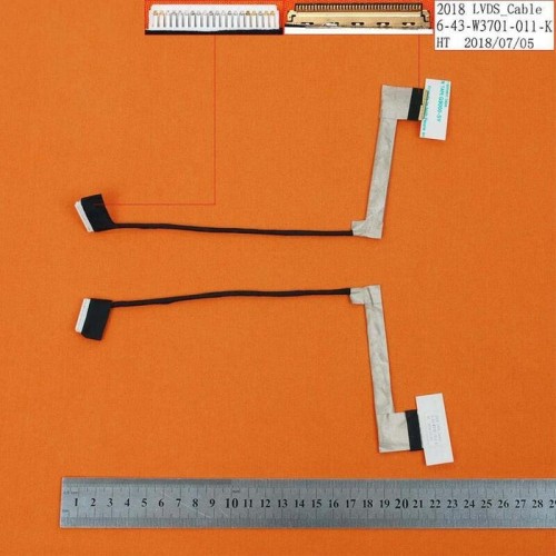 Cable flex para portátil clevo w370et w370 k750s k760e 6-43-w3701-011-k